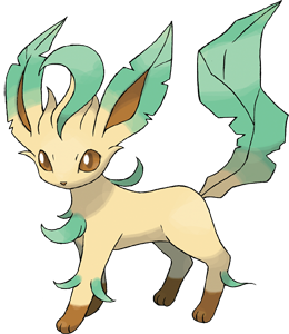 Leafeon Pokemon on Game-Art-HQ