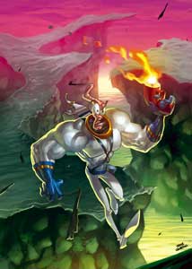 Earthworm Jim by Oscar Celestini