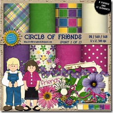 Preview for Circle of Friends 1 - Let Me Scrapbook