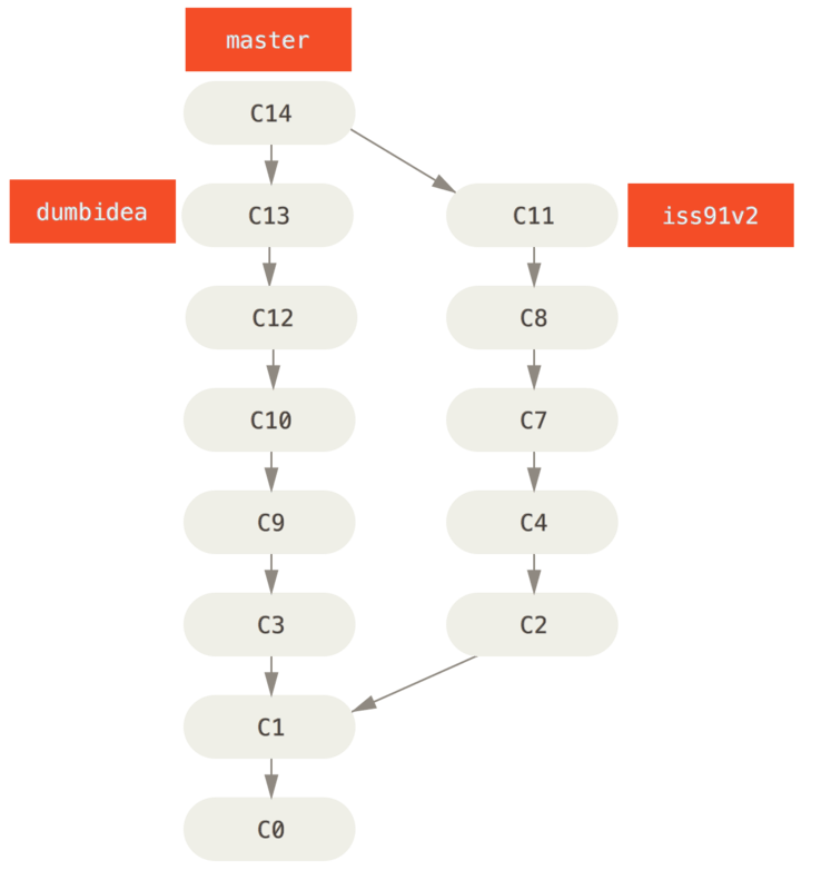 History after merging `dumbidea` and `iss91v2`