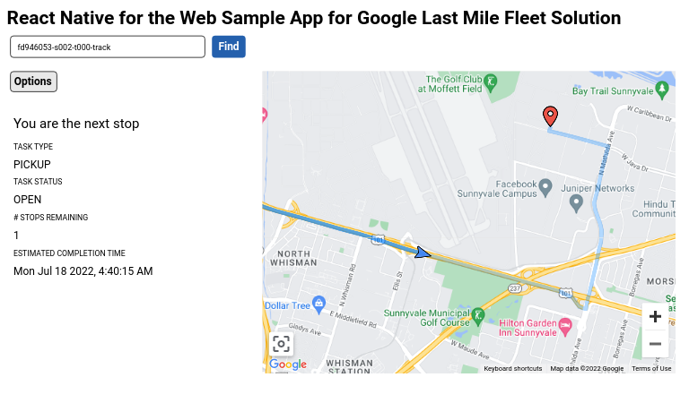 Last Mile Fleet Solution Shipment Tracking