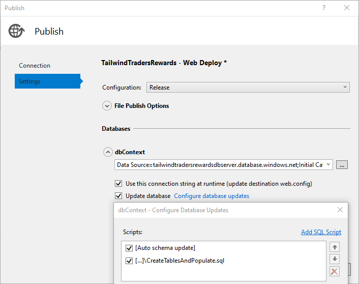 Configure Database