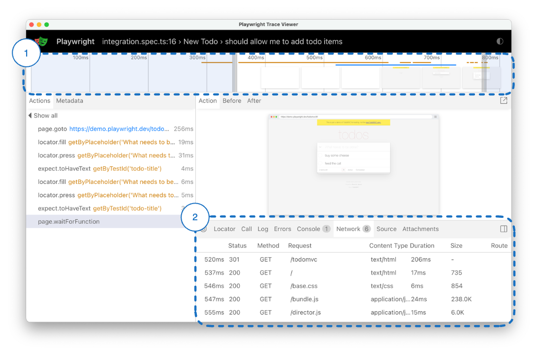 Playwright Trace Viewer