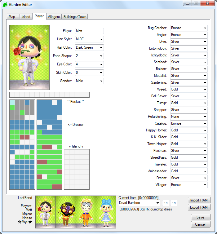 Image of Player Editor