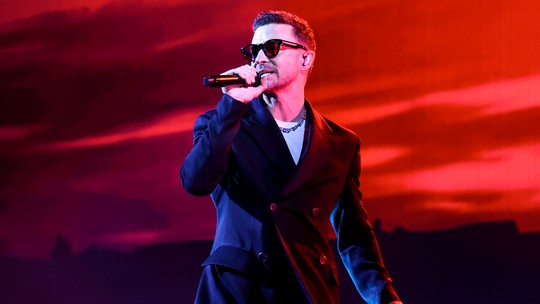 Os melhores looks de Justin Timberlake em sua turnê mundial