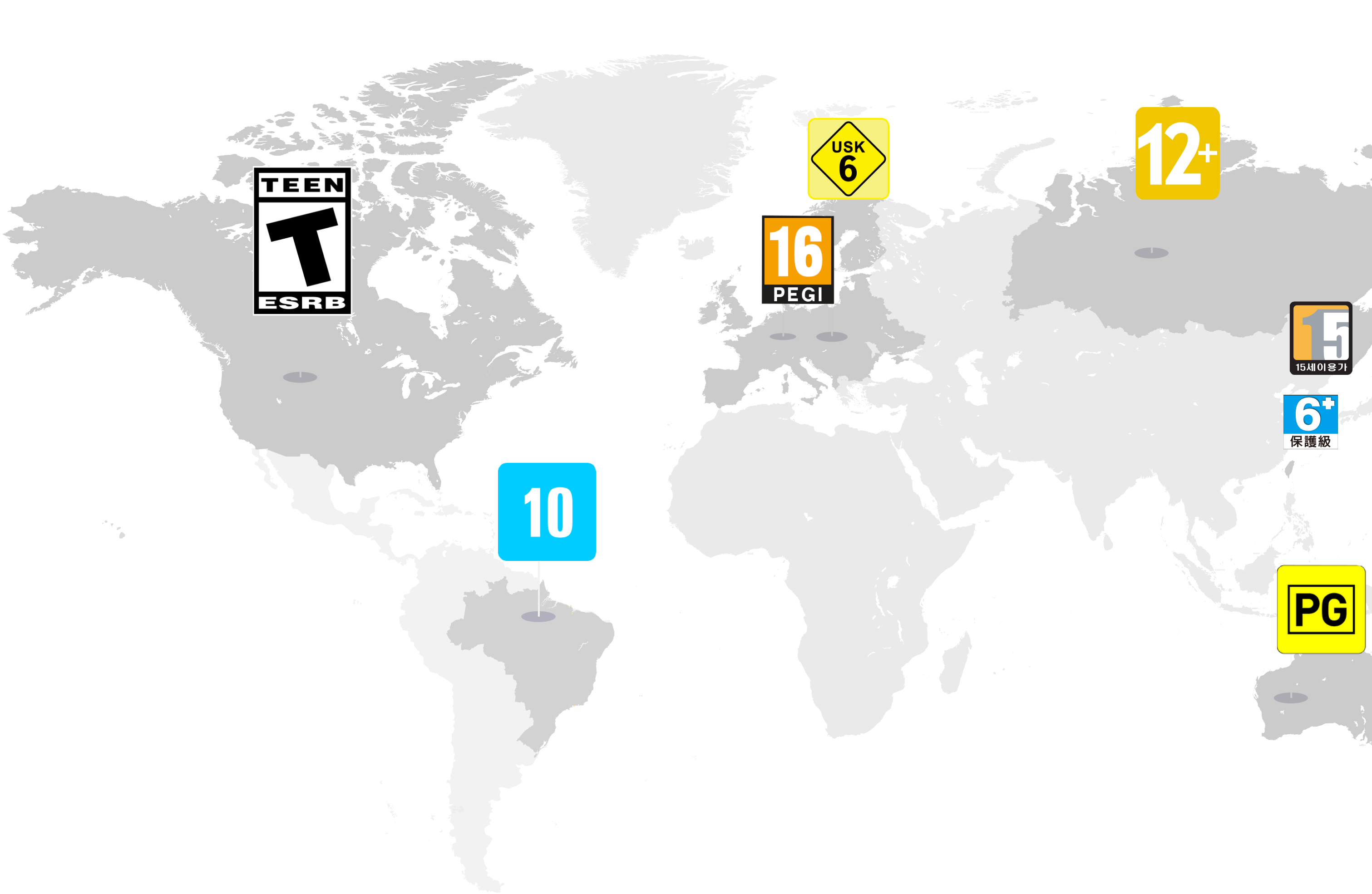 infographic rating authorities map