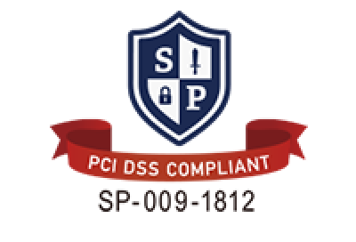 PCI DSS COMPLIANT SP-009-1812の認証マーク