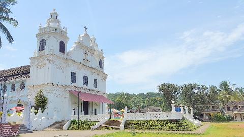 Maina Curtorim Church - Download Goa Photos