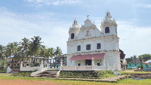 Maina Curtorim Church - Download Goa Photos