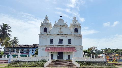 Maina Curtorim Church - Download Goa Photos