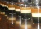 Irish flag shots--our signature St. Patrick's day shots - Copy