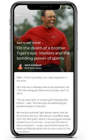 Golf Lesson App