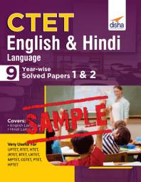 Icon image (FREE SAMPLE) CTET English & Hindi Language 9 Year-wise Solved Papers 1 & 2