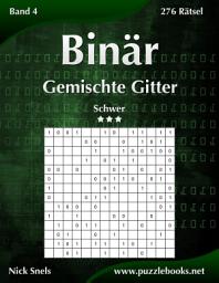 Icon image Binär Gemischte Gitter - Schwer - Band 4 - 276 Rätsel