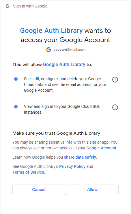 1. Visualize e gerencie seus dados nos serviços do Google Cloud