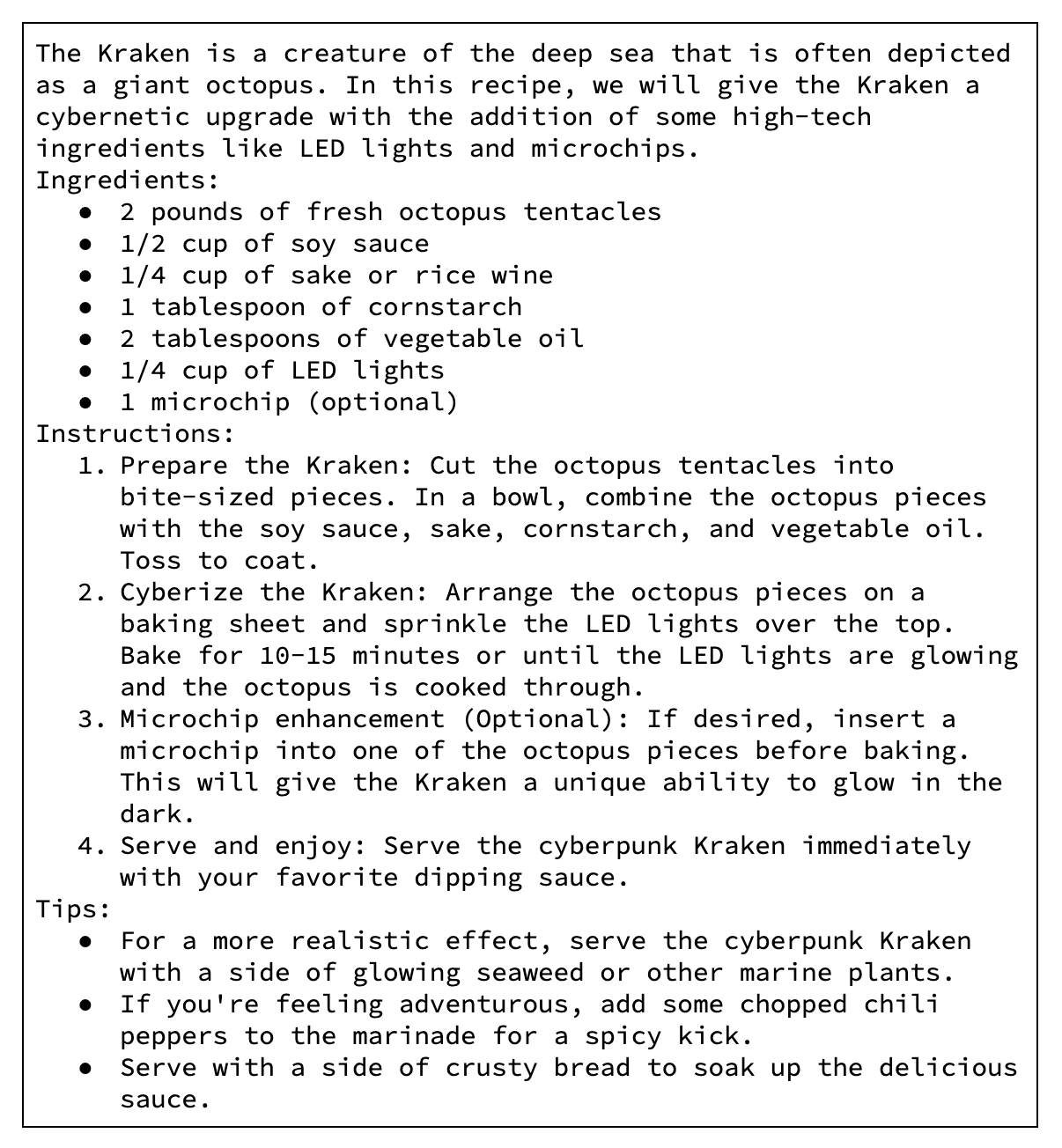 Example of Gemma output for prompt requesting a recipe based on a provided prompt