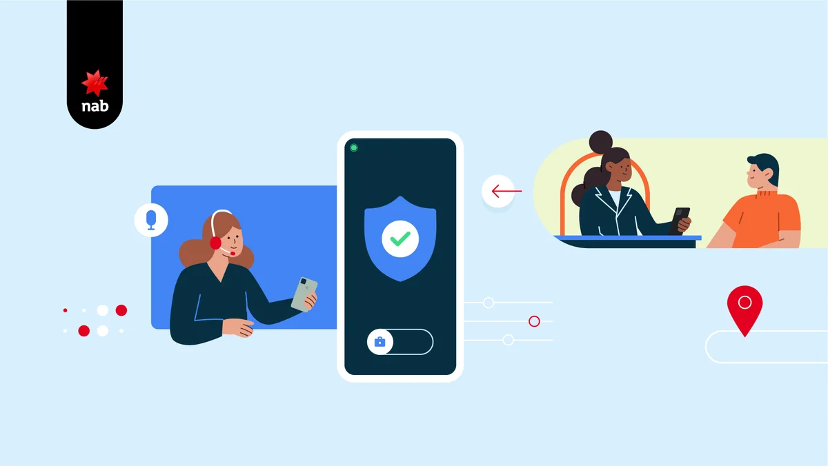 National Australia Bank employees use Pixel phones to help customers