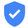 Shield icon with checkmark