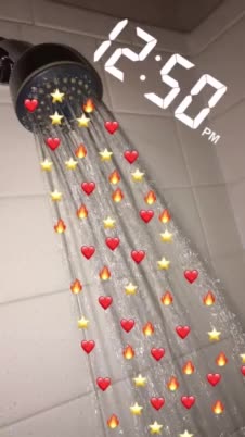 Shower streak