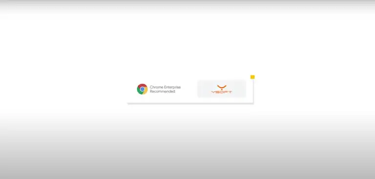 Chrome Enterprise and Y Soft logos