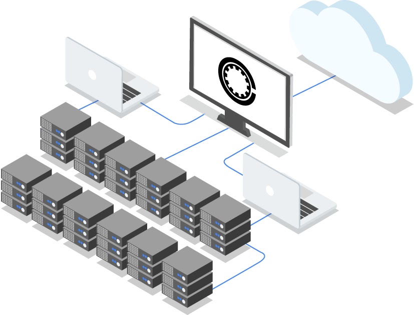 Grafik: OpenCue-Workflow in Google Cloud