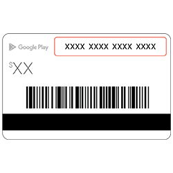 โค้ดบัตร Google Play