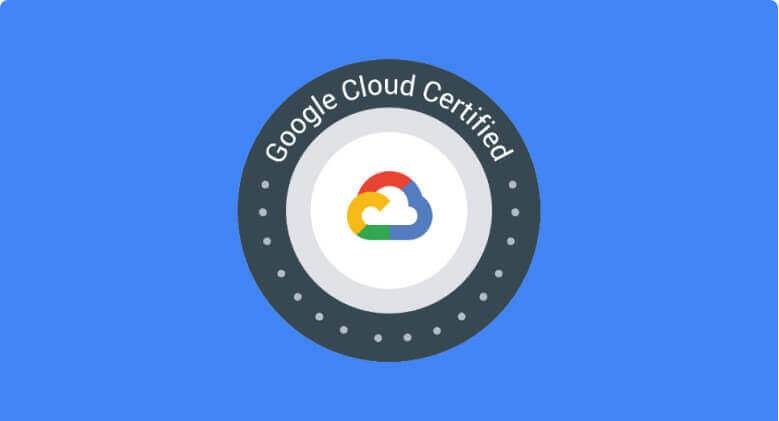 Ortasında Google Cloud logosu bulunan ve 