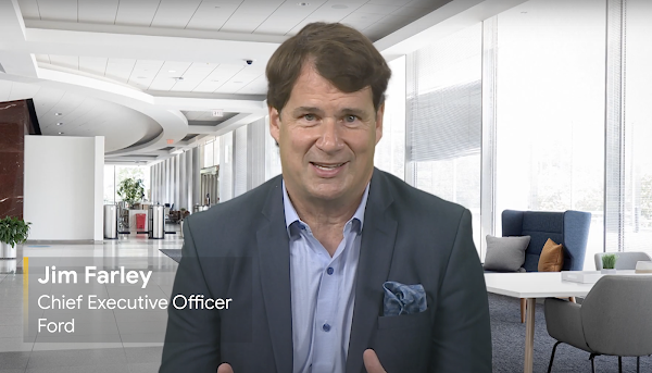 Vídeo de YouTube de Jim Farley, CEO de Ford 