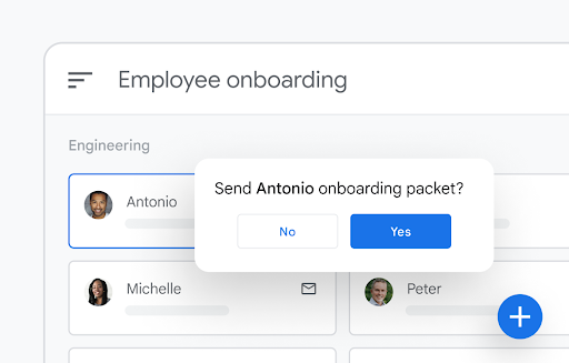 Onboard new employees