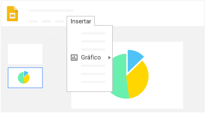 Insertar gráficos.