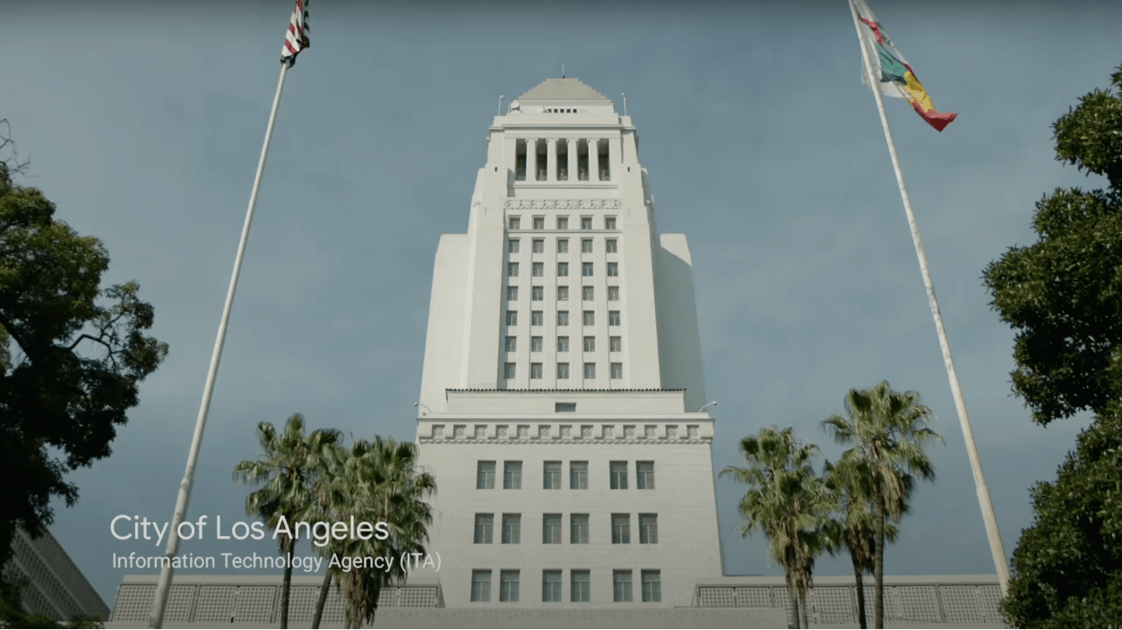 Prédio da cidade de Los Angeles