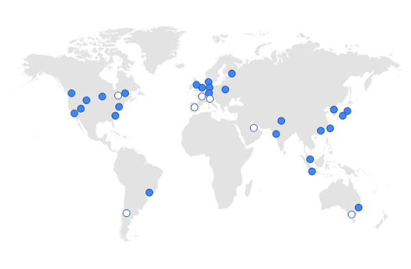 Cobertura de privacidade regional