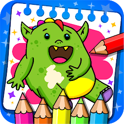 Fantasy Coloring Book & Games की आइकॉन इमेज