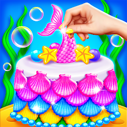 Ikoonprent Mermaid Glitter Cake Maker