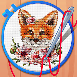 Icon image Cross Stitch Coloring Art