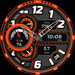 Imagen de ícono de Blaine 021 Hybrid Watch Face