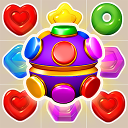 চিহ্নৰ প্ৰতিচ্ছবি Candy Sweet:Match 3 Game