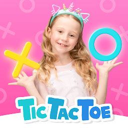 「Tic Tac Toe Game with Nastya」のアイコン画像