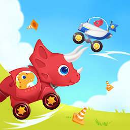 Dinosaur Smash Car Games ஐகான் படம்