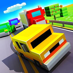 Imagen de icono Blocky Highway: Traffic Racing