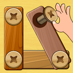 Image de l'icône Wood Nuts & Bolts Puzzle