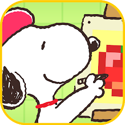 Icon image スヌーピーお絵かきパズル