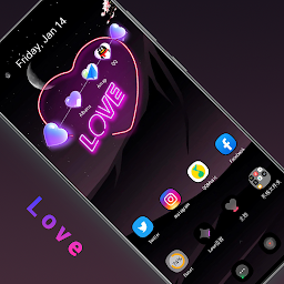 「Love Launcher: lovely launcher」のアイコン画像