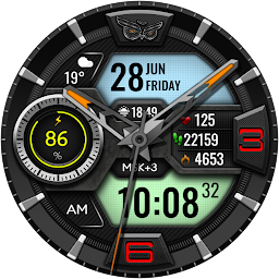 သင်္ကေတပုံ Hybrid WS 1 LATUKOM Watch face