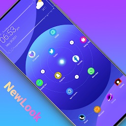 「Newlook Launcher - Galaxy Star」のアイコン画像