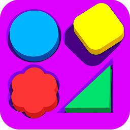 Kids Games : Shapes & Colors च्या आयकनची इमेज