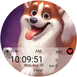 Icon image Animated Cute Dog Watch Face