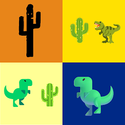 Kuvake-kuva Dino v. Cactus: Allstars Jump
