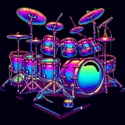 চিহ্নৰ প্ৰতিচ্ছবি Drum Kit - Play Drums