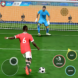 圖示圖片：Football Soccer League Game 3D